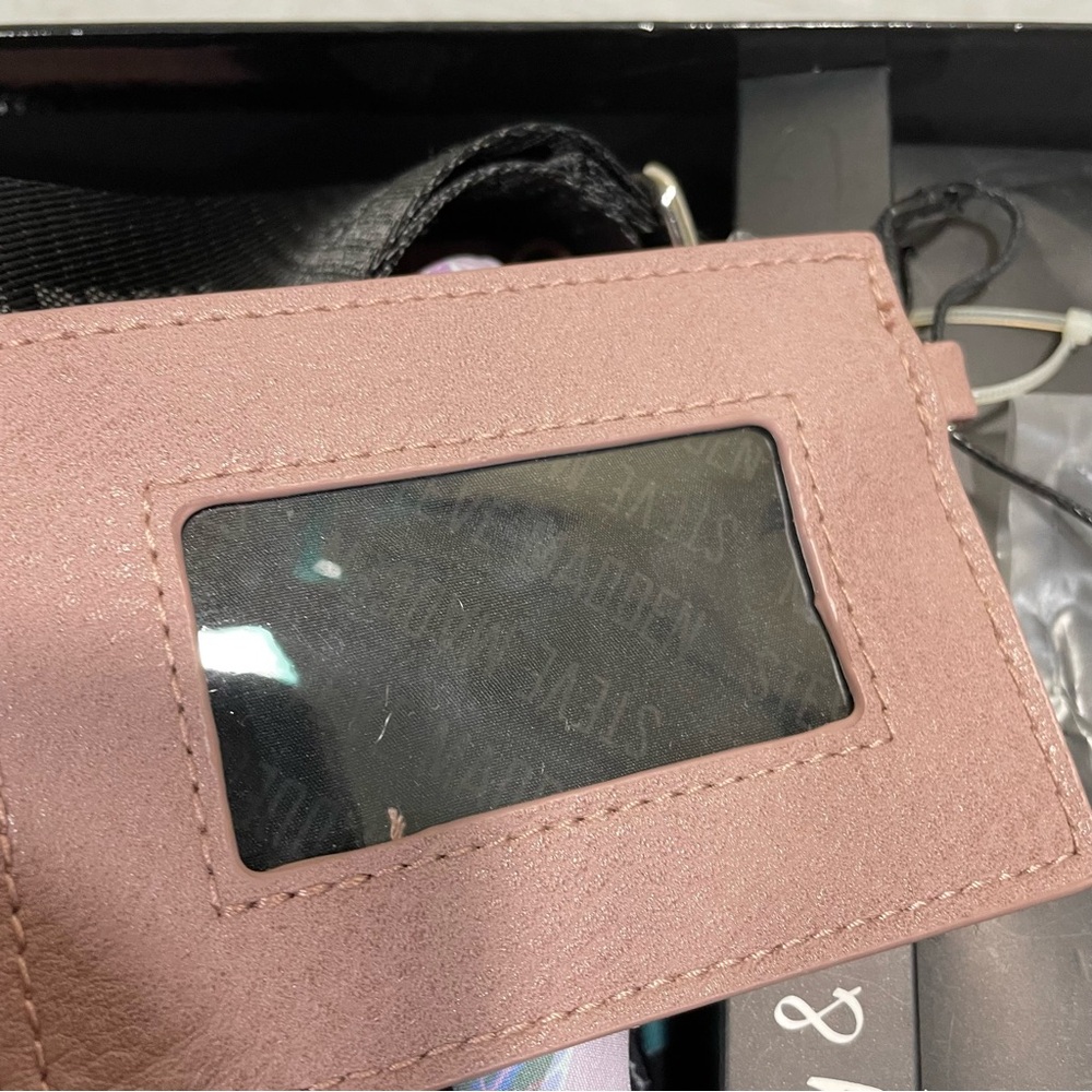 Steve Madden Crossbody, Card case and Scarf/Twilly, NWT - Picture 6 of 9
